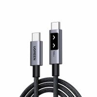 Cable Ugreen USB-C a USB-C PD M/M Carga Rápida Led 100W 1M L509-35501