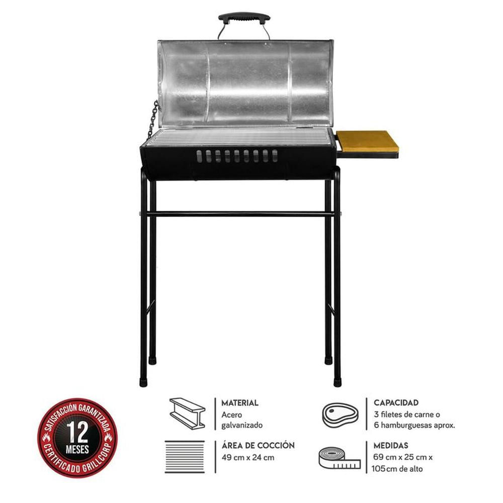 Parrilla Cilindrica Chica