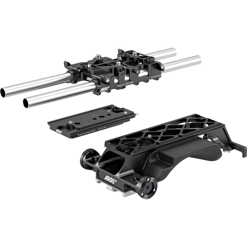 Set Básico ARRI para Cámaras Canon C300 Mk III/C500 Mk II - Montaje en Hombro, Placa Estilo VCT-14,