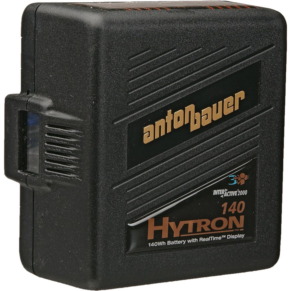 Batería Anton/Bauer HyTRON 140: 140Wh NiMH, Soporta 175W, ""Computadora de Combustible"", Medidor LCD