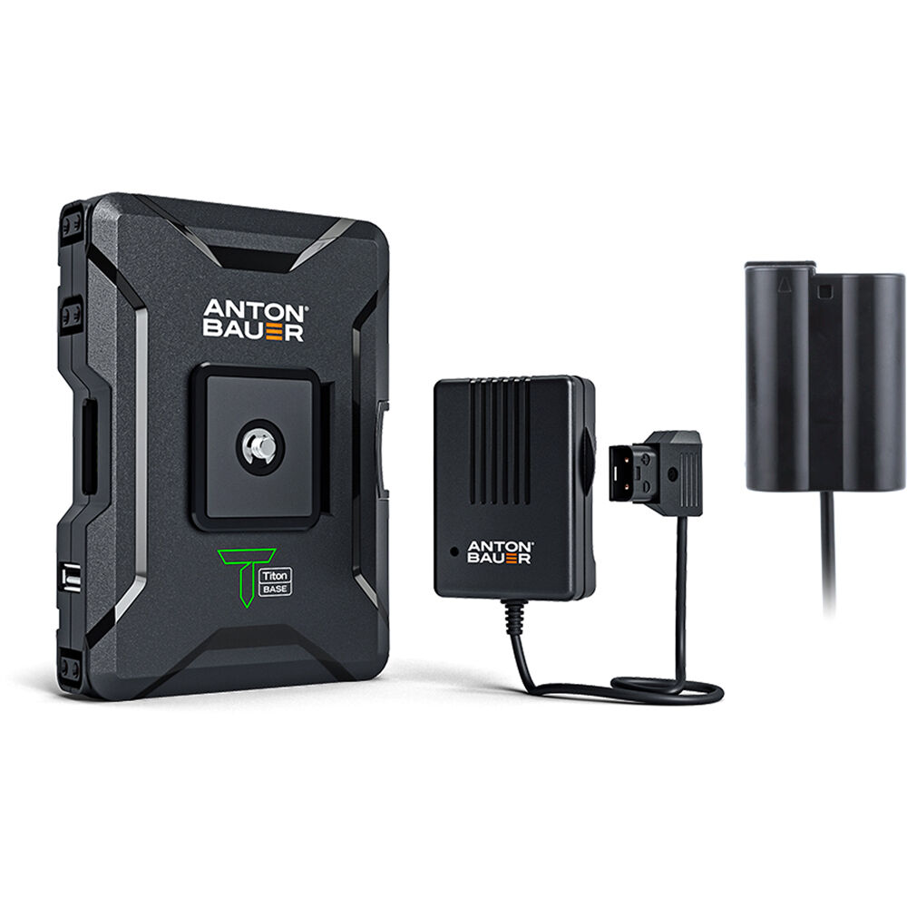 Kit Base Anton/Bauer Titon para Dispositivos Compatibles con Nikon EN-EL15 - Batería Slim de 68Wh,