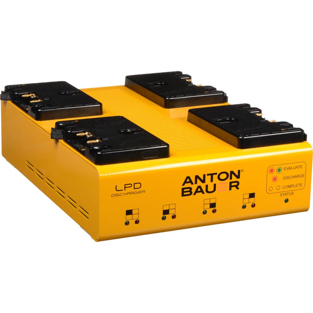 Anton/Bauer LPD Travel Discharger (Gold Mount) - Descarga Baterías para Transporte, por Debajo del