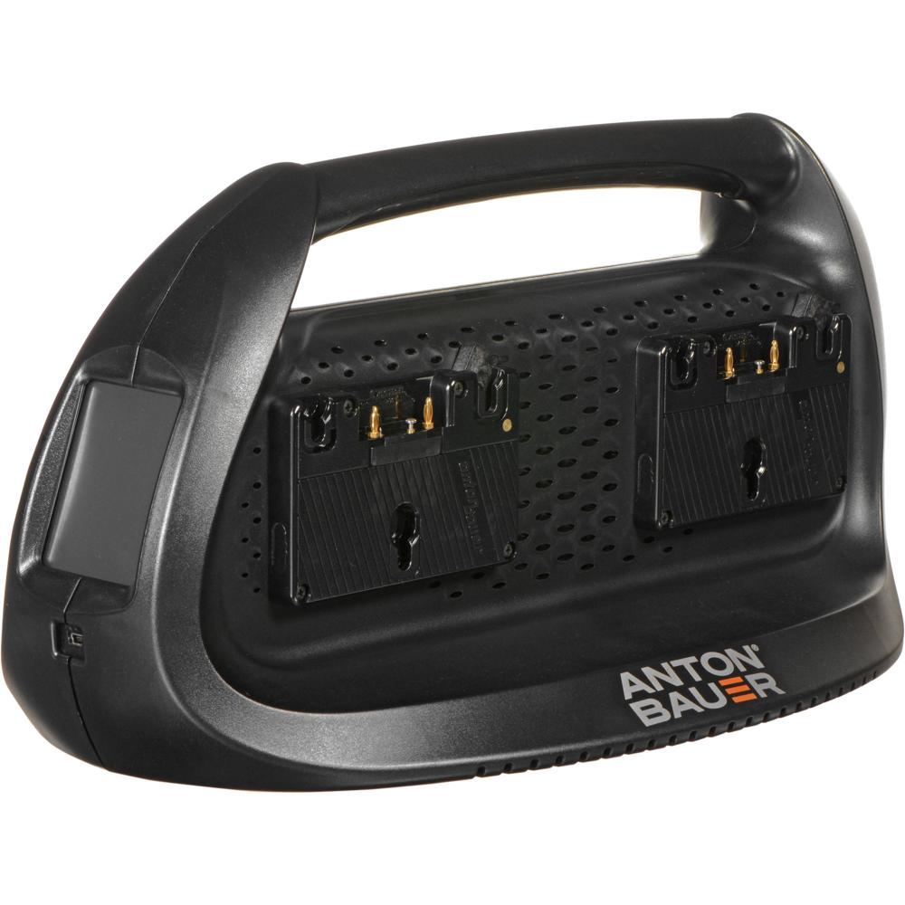 Cargador Cuádruple Anton/Bauer Performance Series Gold Mount: Eficiencia del 40%, Carga Simultánea
