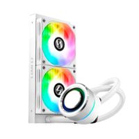 REFRIGERACION LIQUIDA LIAN LI GALAHAD 240 WHITE ARGB LGA1151 2COOLER PN: LIAN LI GALAHAD 240 WHITE