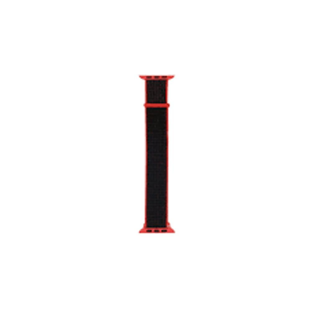 Correa nylon para smartwatch 22mm rojo