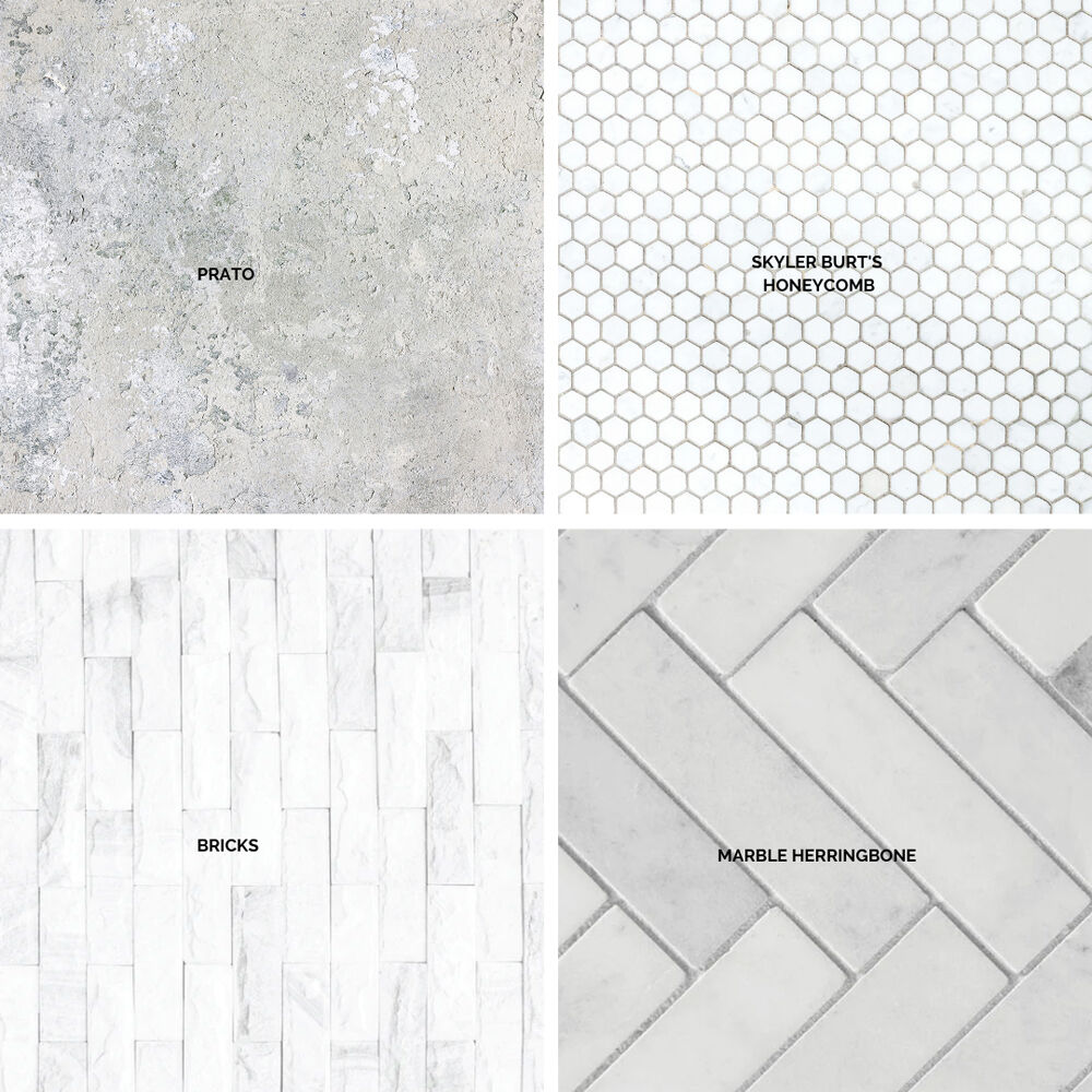 Fondos de Fotografía Portátiles Best Ever (Piedra, 24 x 24"") - 2 Fondos Doble Cara, 4 Superficies,