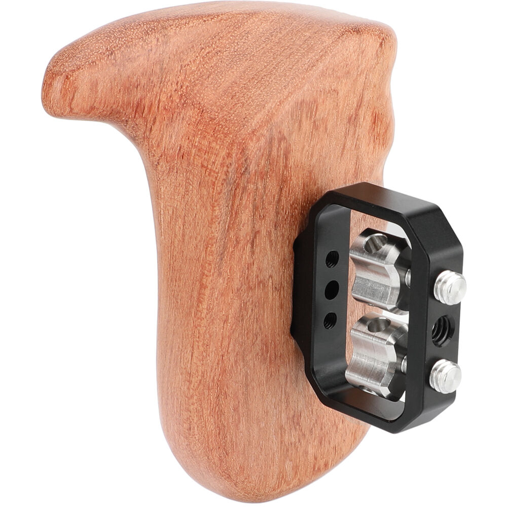 CAMVATE Mango de Madera Grande para Cámara con Tornillos de Mariposa 1/4""-20 (Lado Izquierdo)
