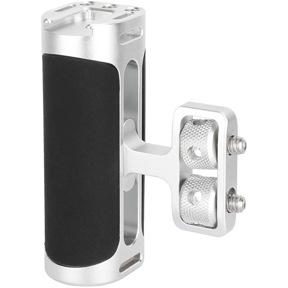 Mango Lateral CAMVATE con Doble Montaje de Tornillo 1/4""-20 (Negro/Plata)