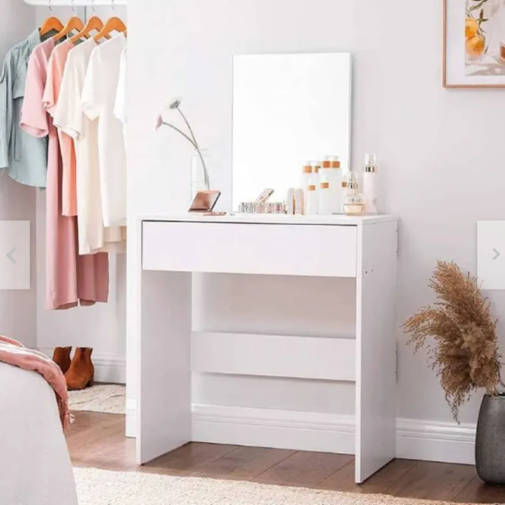 TOCADOR NOAH CON CAJON GRANDE NACION MUEBLES COLOR BLANCO