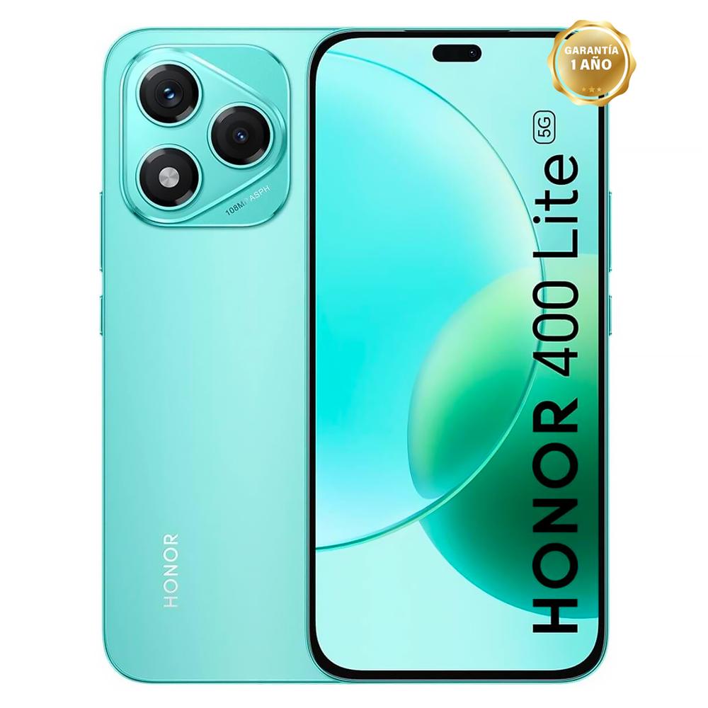 Celular HONOR 400 Lite 256GB+12GB RAM Marrs Green