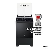 Cocina De Pie INDURAMA a Gas 4 Hornillas GOYA + Licuadora OSTER BLANCA