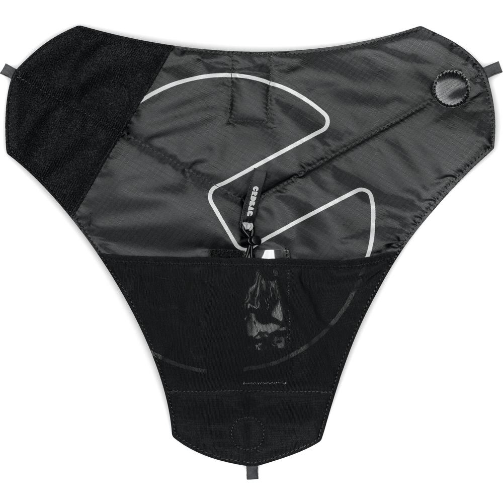 CRDBAG Y-Wrap (Negro, Pequeño) - Protección de Lentes, Diseño Plegable, Bolsillo Elástico, y Más