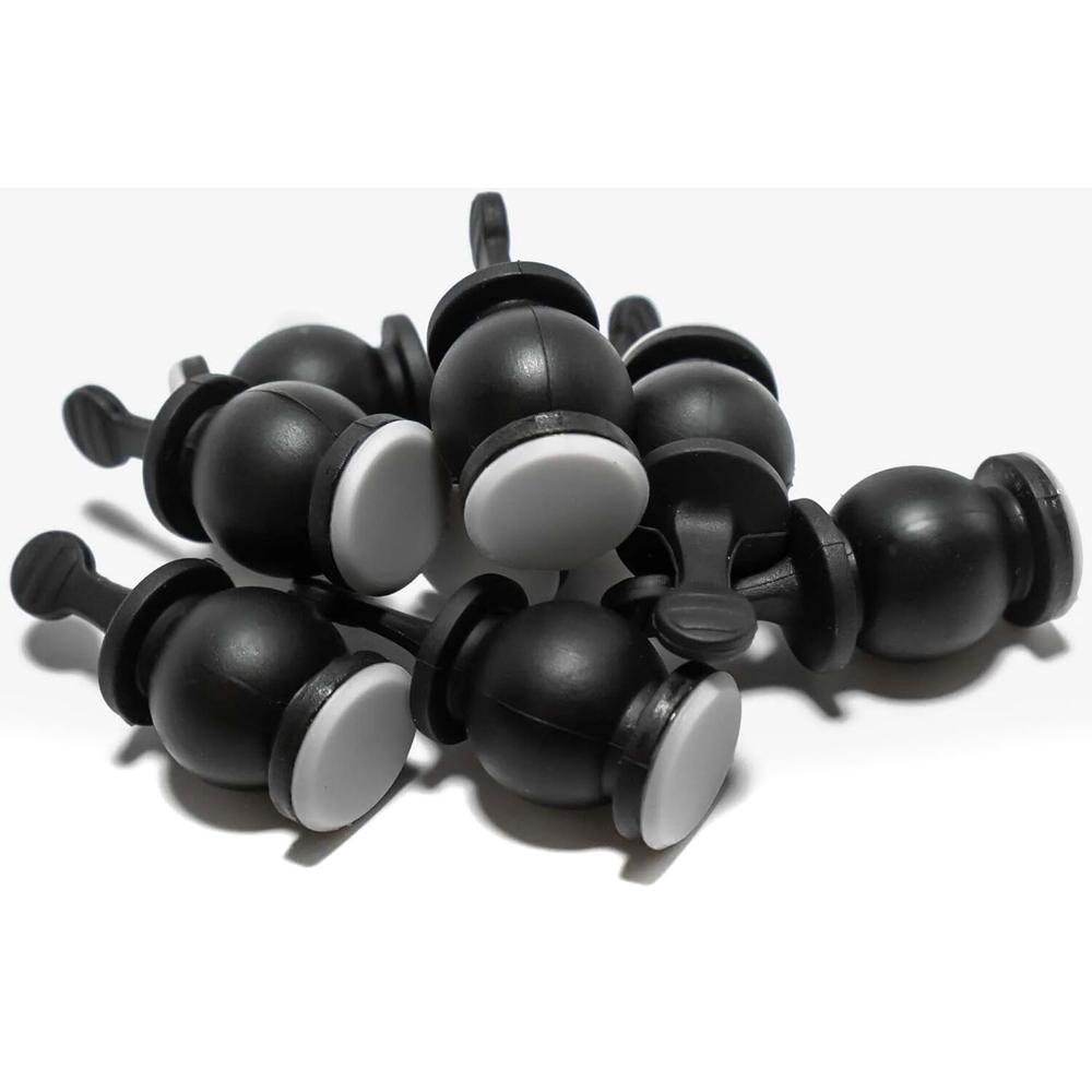 Juego de 8 Cartuchos Aislantes de Vibración FREEFLY Astro (40A, Gris Oscuro) - Instalación Sin Herr