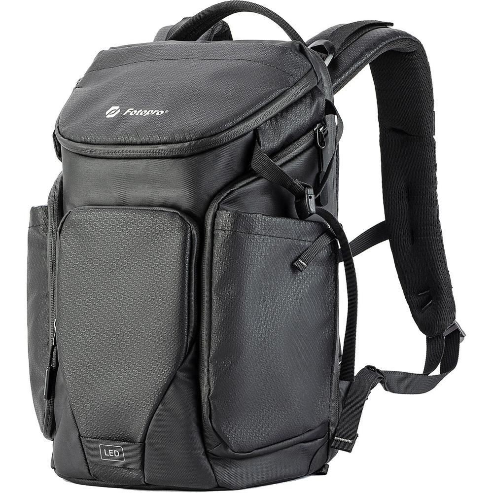 Mochila Pro Fotopro TS-02: Acceso Frontal Completo, Protección Antirrobo, Material Resistente al Ag
