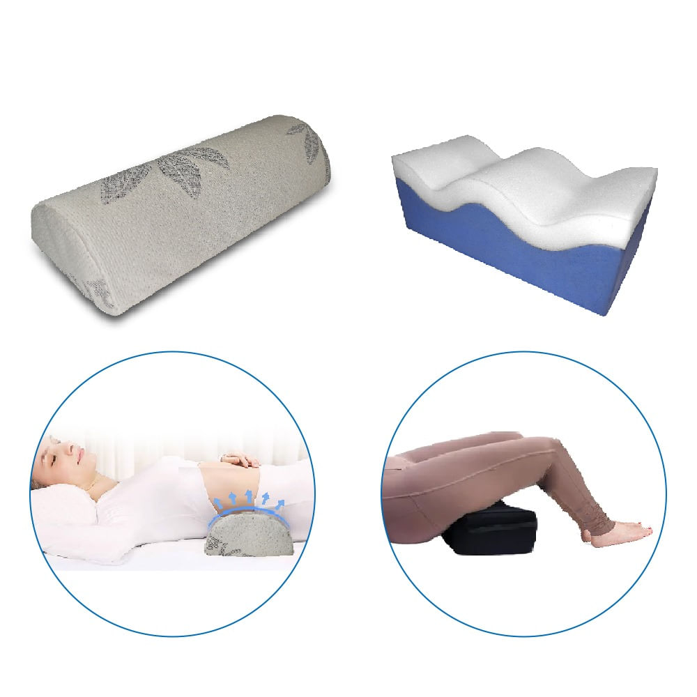 Cojín Bbl Gel Tech Post Cirugía de Gluteos y Almohada Lumbar para Dormir  Teraflex