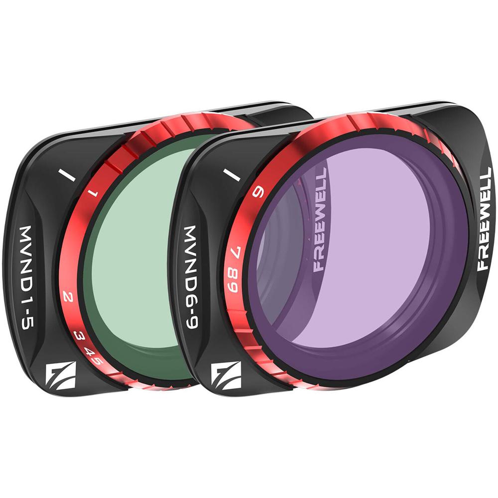 Filtros Freewell Mist VND para DJI Osmo Pocket 3 (Paquete de 2) - Sistema Magnético, Resistente a R