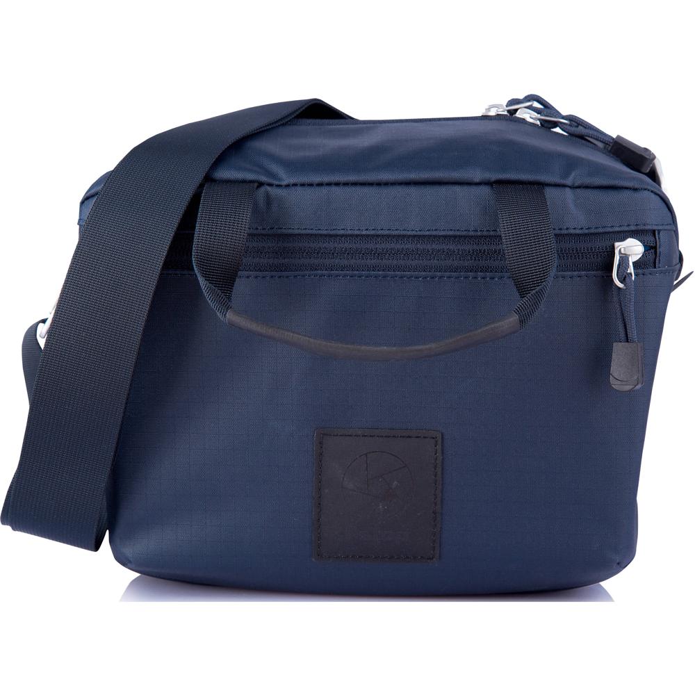 Bolso de Hombro f-stop Kalamaja (Navy) - Capacidad para Cámara Pequeña, 2 Lentes, Flash, Tablet de