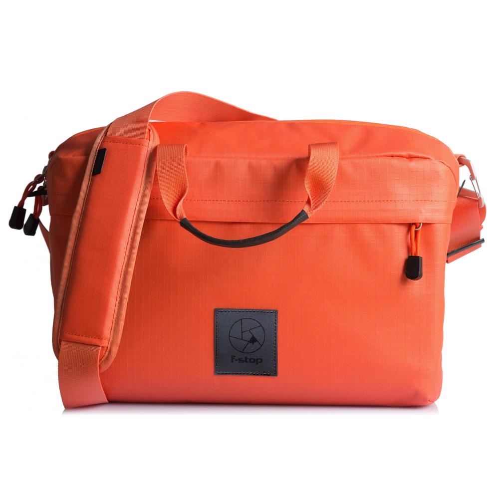Bolso de Hombro f-stop Florentin (Naranja Nasturtium) - Capacidad para Cámara Pequeña, 2 Lentes, Fl