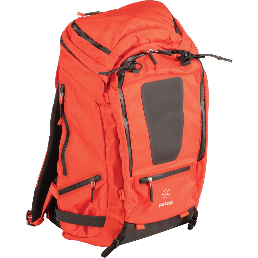 f-stop TILOPA 50L DuraDiamond Mochila de Viaje y Aventura para Cámara (Rojo Magma) - Capacidad de 5