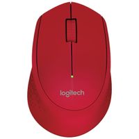 Mouse inalámbrico Logitech M280 -Rojo