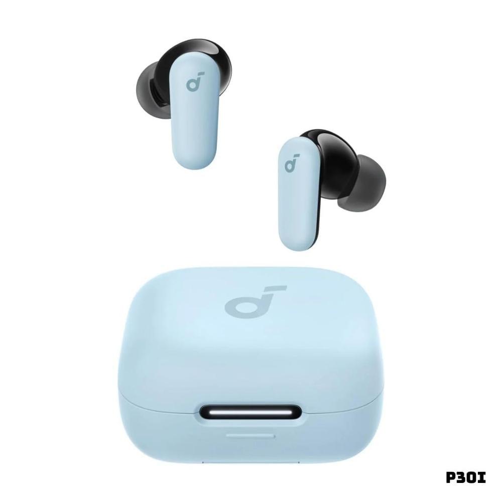 Audifonos Bluetooth Soundcore P30i Con Cancelacion De Ruido Blue