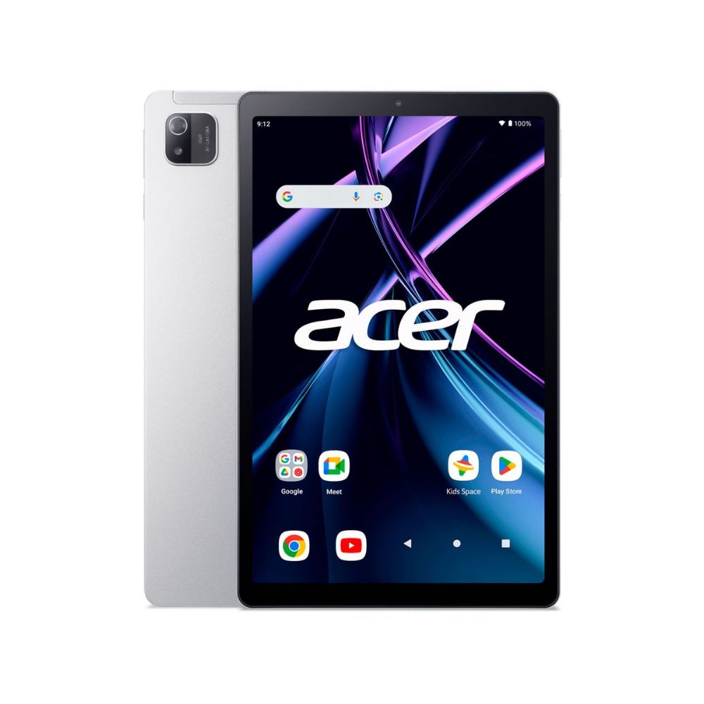 Tablet Acer Iconia 10.1"" Ips Ram 4gb Rom 128gb Android 14 Cámara 8mp A24003 Plata