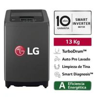 Lavadora LG 13 kg Carga Superior WT13BVTB egro