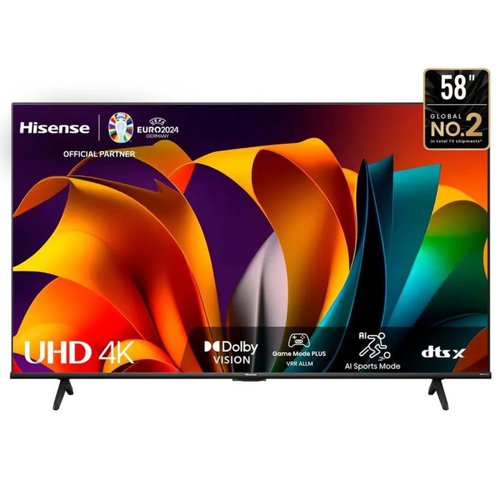 Televisor Hisense Led 58 Smart UHD 4K VIDAA 58A6N 2024
