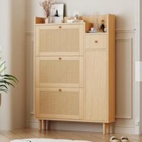 ZAPATERA NORDICA NACION MUEBLES COLOR BEIGE