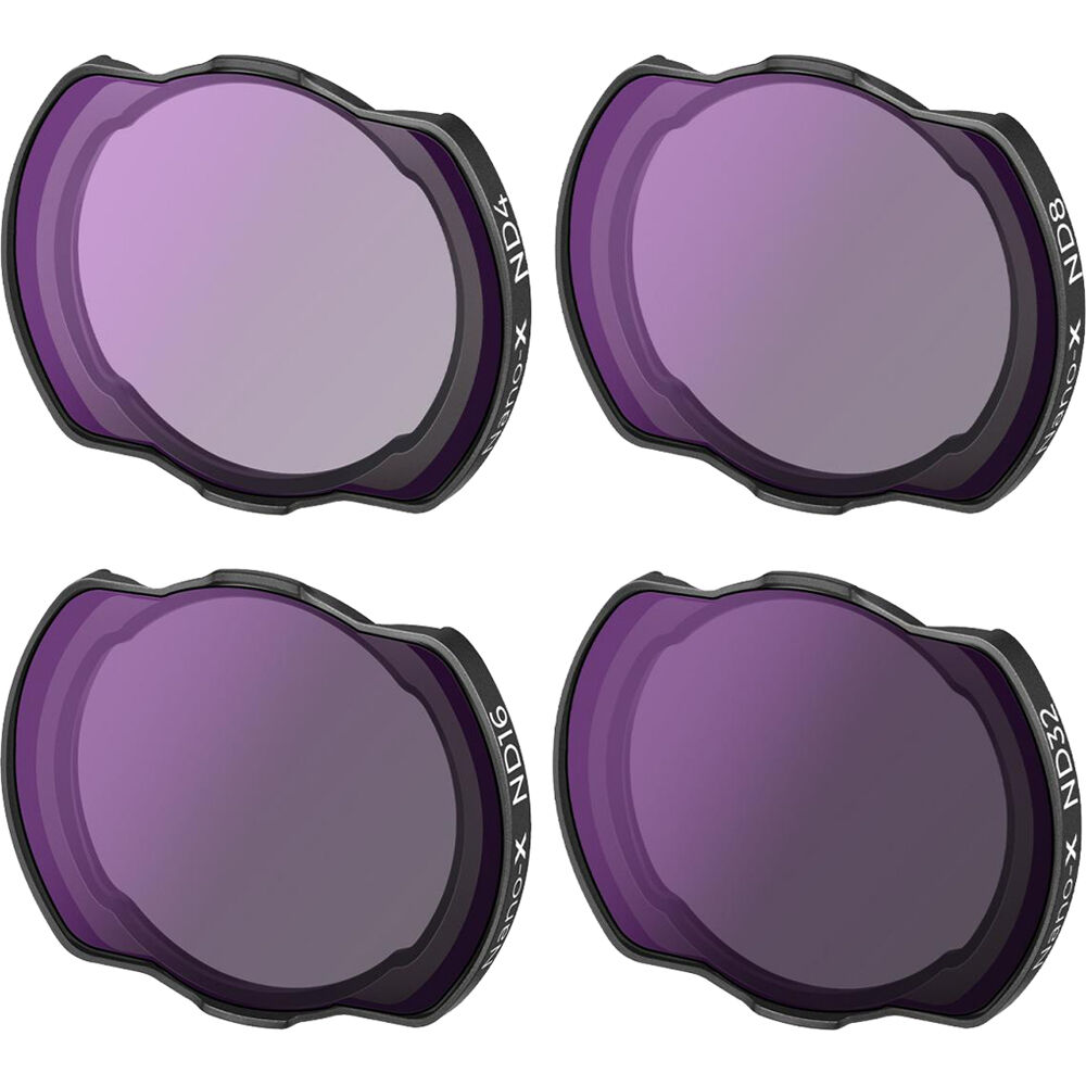 Kit de Filtros de Densidad Neutra K&F Concept para DJI Avata (4-Pack) - ND4, ND8, ND16 y ND32, Redu