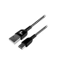 CABLE USB XTECH TIPO-C, 24 PINES, 1.8M, COLOR B/N P/N: XTC-511