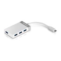 ADAPTADOR HUB TRENDNET DE USB-C 3.0 A USB-A DE 4 PUERTOS P/N: TUC-H4E
