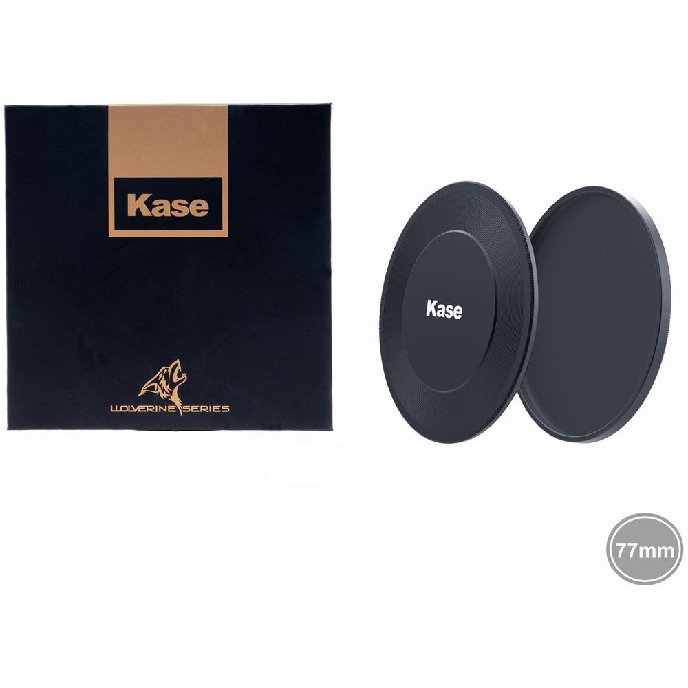 Set de Tapas Magnéticas Kase 77mm Wolverine para Filtros: Protección y Organización