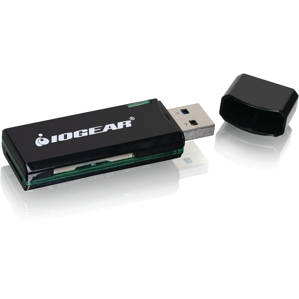 Lector/Escritor de Tarjetas SD/microSD IOGEAR SuperSpeed USB 3.1 Gen 1 - Transferencia de Datos a 5