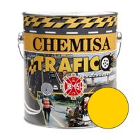 Pintura Chemisa Tráfico Reflectiva Caucho Clorado Mate 1 gal