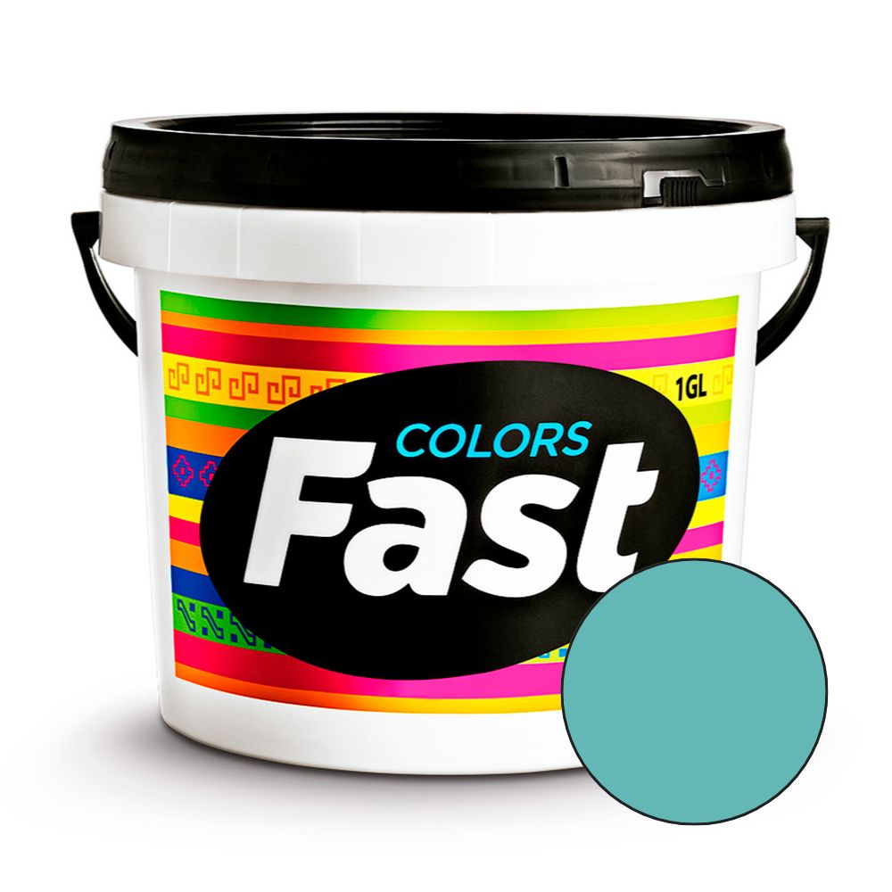 Pintura Látex Verde Esmeralda 1 galón