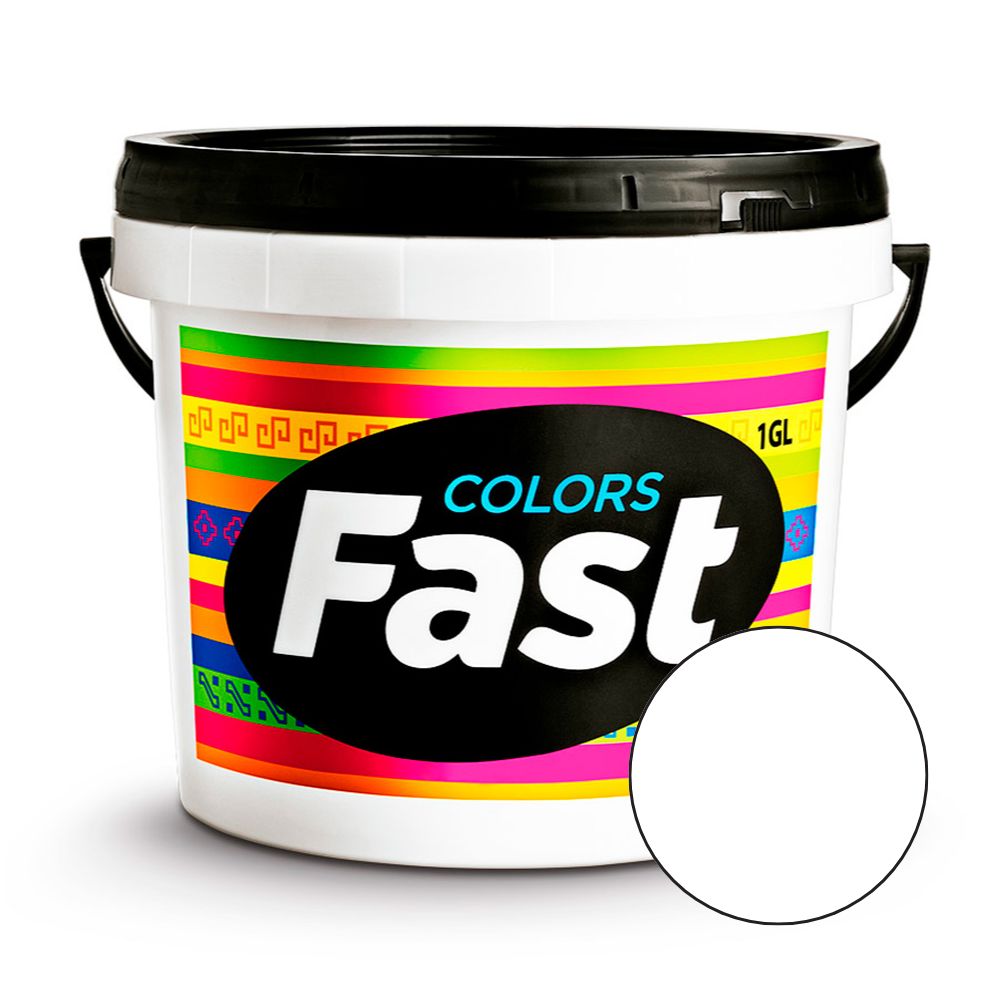 Pintura Látex Blanco 1 galón Fast