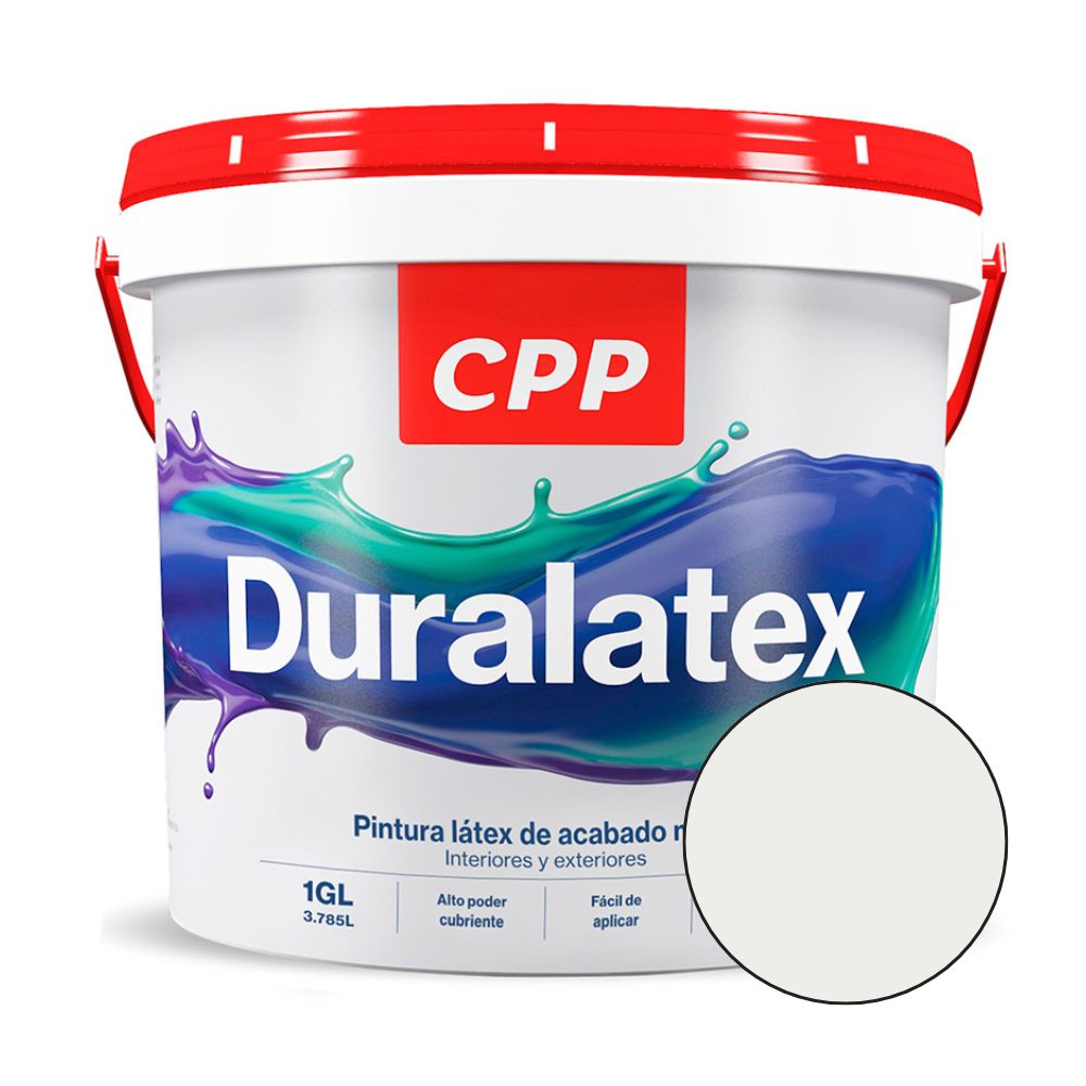 Duralatex CPP Blanco Humo 1 galón
