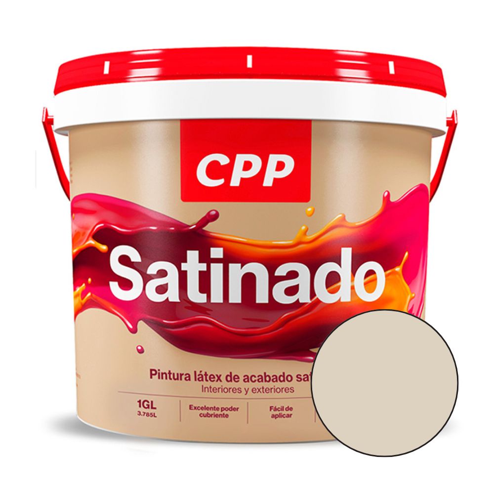 Pintura Satinado CPP Blanco Hueso 1 Galón