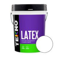 Pintura Látex Tekno TeknoLátex Blanco 4 galones