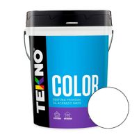 Pintura Látex Tekno Teknocolor Blanco 4 galones