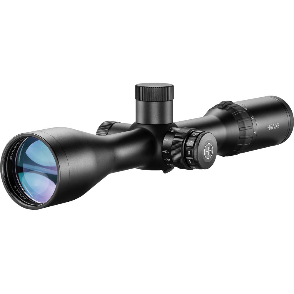 Hawke Sport Optics 4-16x50 Airmax 30 WA SF Riflescope - Diseñado para Carabinas de Aire, Amplio Cam