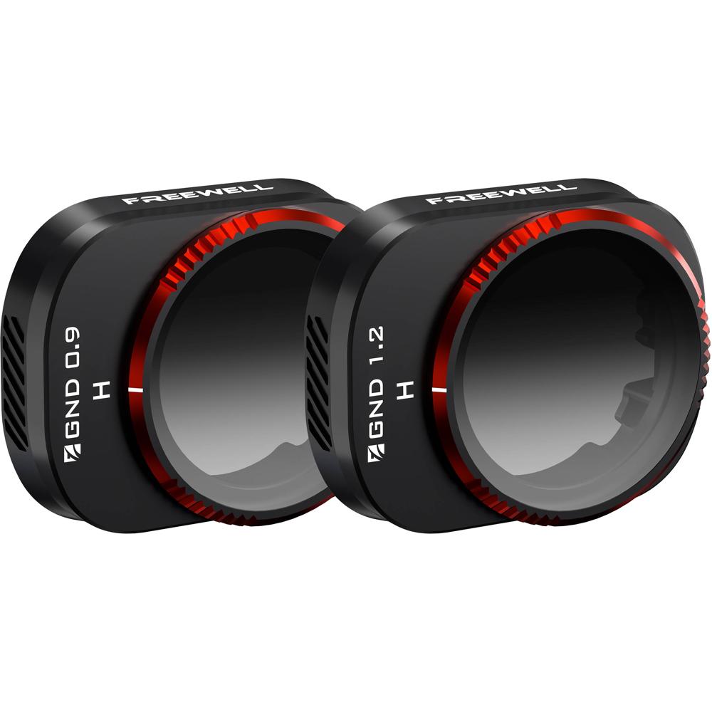 Kit de Filtros de Gradiente de Bisel Suave Freewell para DJI Mini 4 Pro (2-Pack) - Filtros GND 0.9