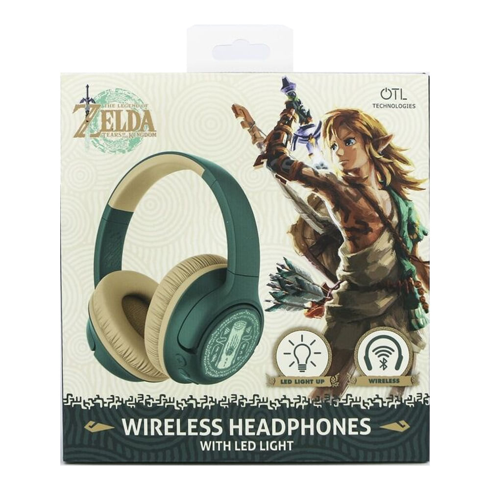 Auriculares inalámbricos OTL The Legend of Zelda TWS Color verde