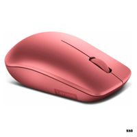 MOUSE INALAMBRICO LENOVO 530 DISEÑO AMBIDIESTRO 1200 DPI ROJO CEREZA