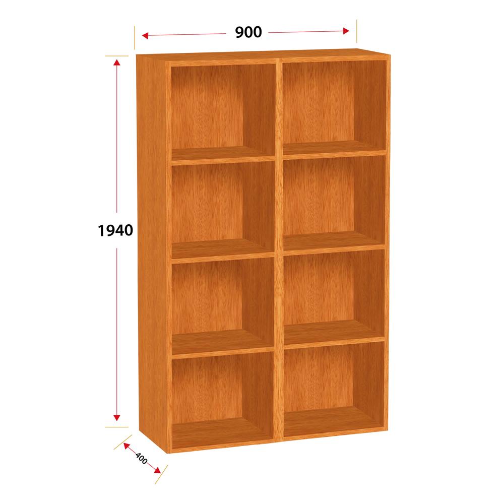 ESTANTE DE MADERA 900X1940X400