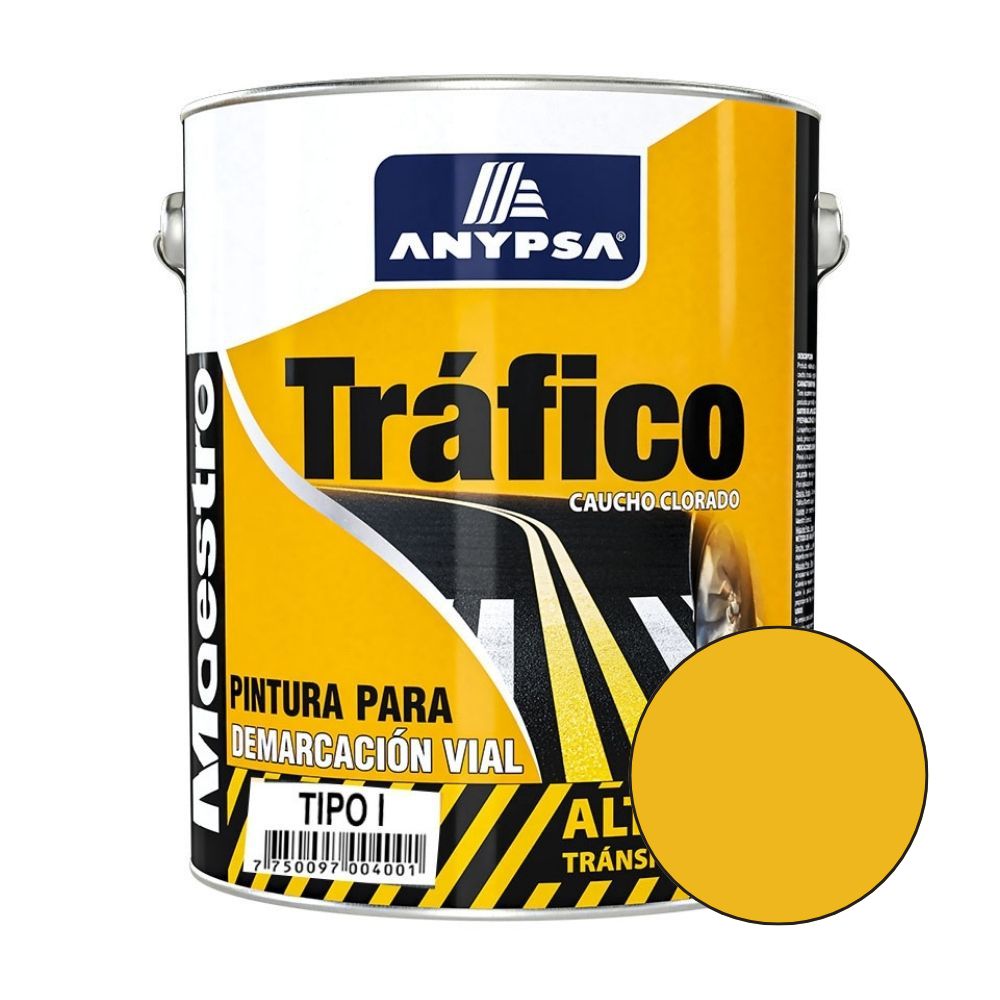 ¿Busca Durabilidad MTC? Por qué la Pintura Tráfico Amarillo Anypsa es la Elegida en Obras de Arequipa y Lima. 3 Pintura Tráfico Amarillo Anypsa - Aspersión de microesferas de vidrio para cumplir reflectividad MTC