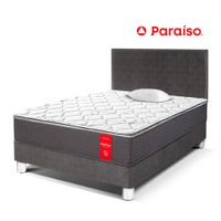 Dormitorio PARAISO Super Star 1.5 Plazas + 1 Almohada + Protector