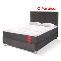 Dormitorio PARAISO Su Majestad One Side 2 Plazas + 2 Almohadas + Protector