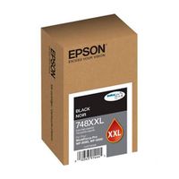 TINTA EPSON 748XXL COLOR NEGRO 10000 PAGINAS PARA WORKFORCE WF-6090, 6590 - P/N: T748XXL120-AL